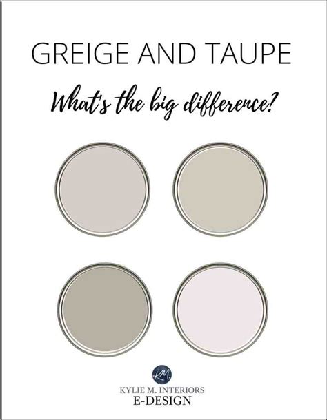 Benjamin Moore Smokey Taupe Vs Revere Pewter Paint Color Ideas