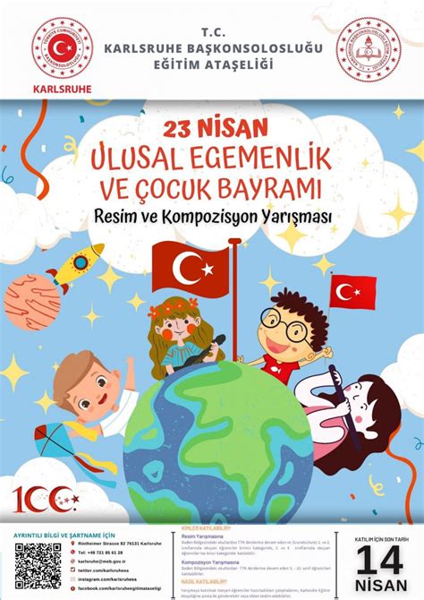 23 NİSAN ULUSAL EGEMENLİK ve ÇOCUK BAYRAMI Resim ve Kompozisyon Yarışması