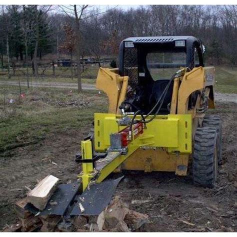 30 Ton Skid Steer Log Splitter Attachment SSH30