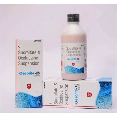 Sucralfate Oxetacaine Suspension 200 Ml At Rs 220 Bottle In Chandi