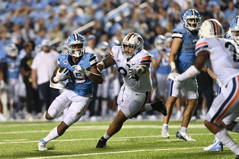 Four UNC Football Players Named ACC Players of the Week - Chapelboro.com