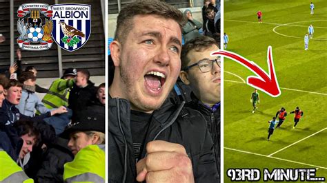 Coventry City Vs West Brom Pitch Invader Police Clash With