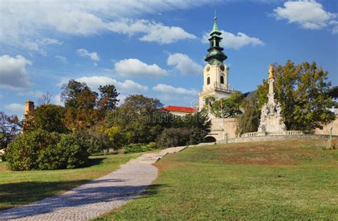 Slovakia, Nitra Castle at Day Stock Image - Image of europe, building ...