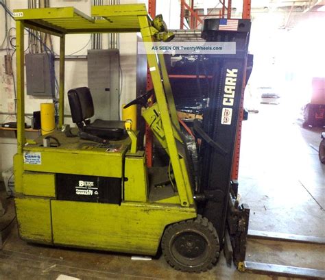 Electric Clarklift Forklift Clark Tm