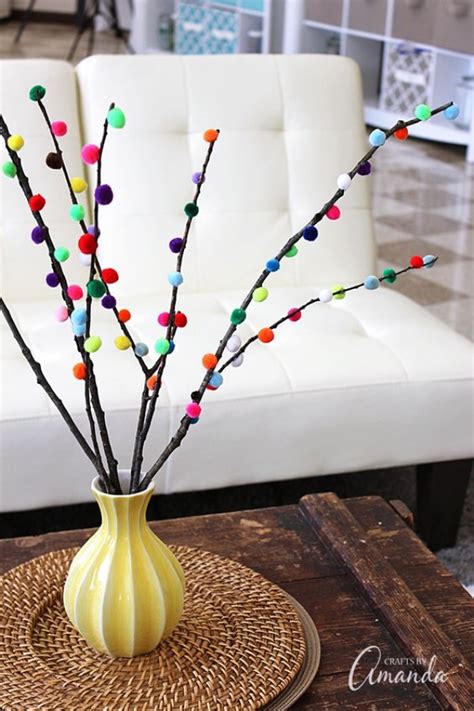 25 Cute And Creative Pom Pom Craft Ideas Bored Art