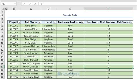 How To Make Excel Tables Look Good 8 Effective Tips