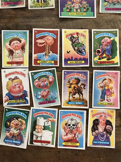 Just found my garbage pail kids cards from my youth… : r/garbagepailkids