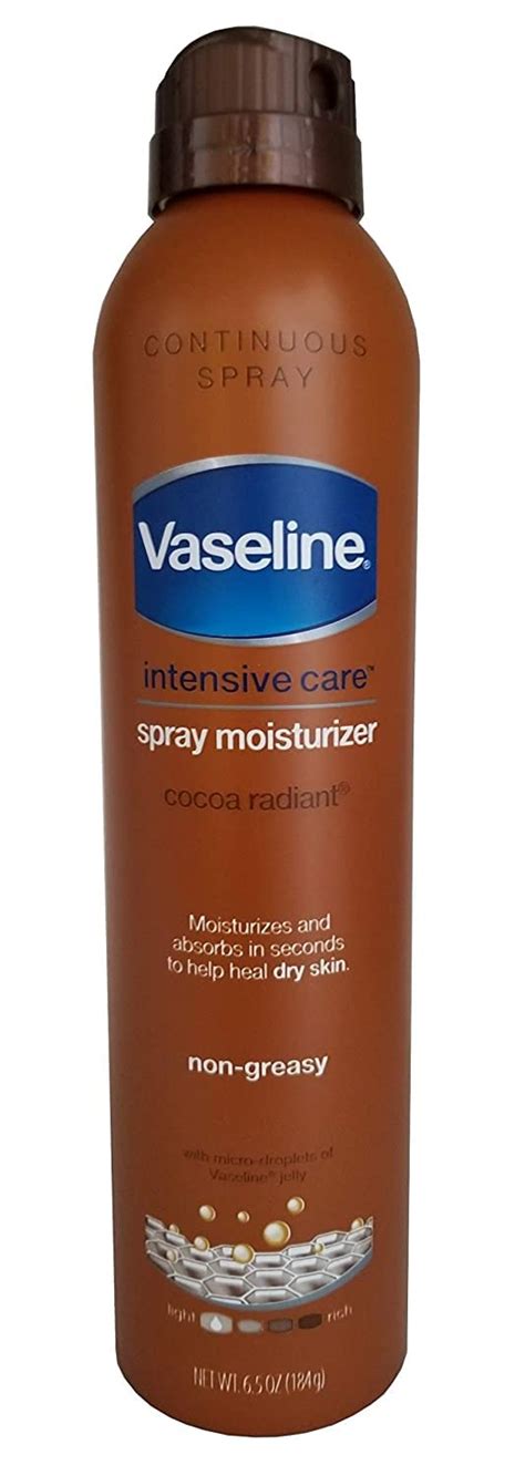 Vaseline Intensive Care Cocoa Radiant Spray Moisturizer