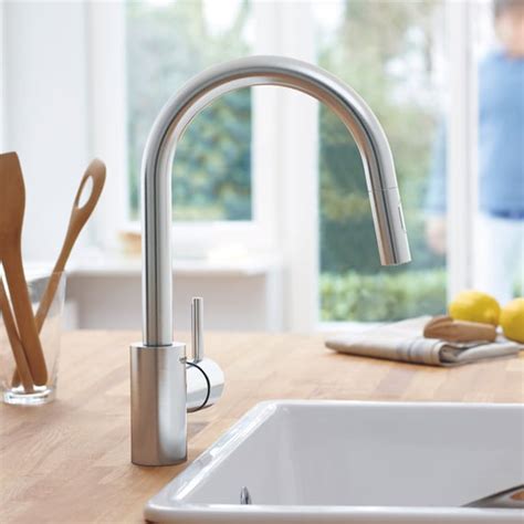 Grohe Concetto Mitigeur De Cuisine Supersteel 31483DC2 REUTER