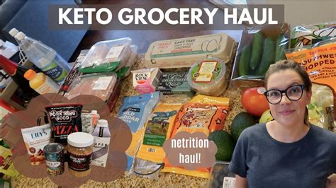 Keto Grocery Haul Trader Joes And Netrition Youtube