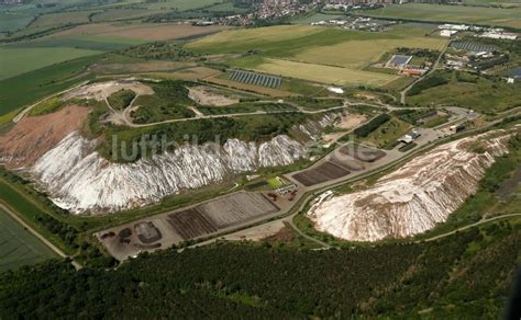 Luftbild Ro Leben Wiehe Gel Nde Der Bergbau Halde Zur Kali Und