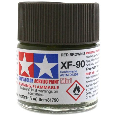 Tamiya Xf Acrylic Paint 10ml Hull Red Xf 9