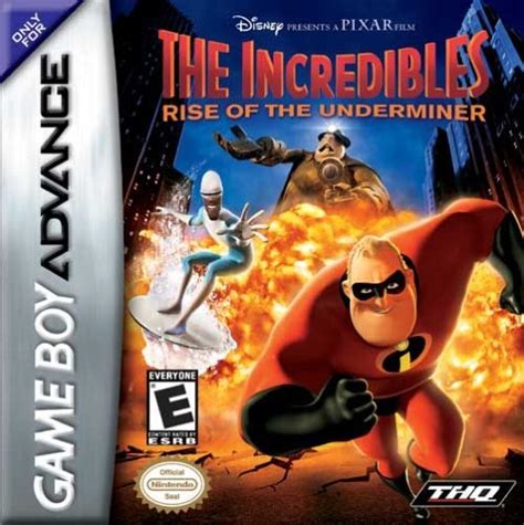 Disney Pixar The Incredibles Rise Of The Underminer Box Shot For Game