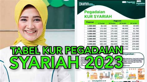 Tabel Kur Pegadaian Syariah Sudah Di Umumkan Cek Syarat Dan