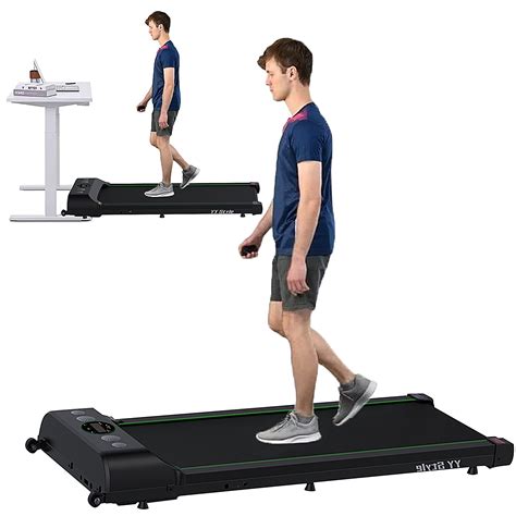 Folding Treadmill 2.5HP Under Desk Electric Treadmill With Remote