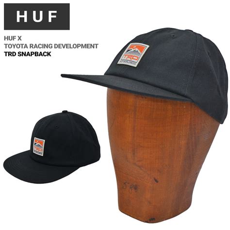 楽天市場割引クーポン配布中 HUF TRD ハフ トヨタレーシングデベロップメント キャップ TRD SNAPBACK