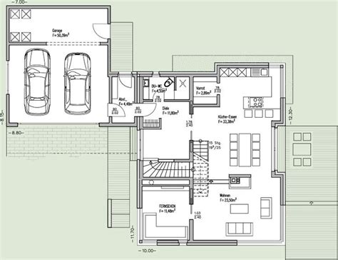 Bildergebnis Für Einfamilienhaus Mit Doppelgarage Grundriss Haus