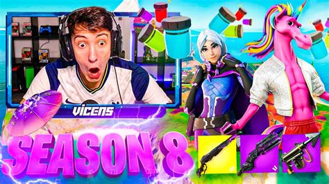 Mi Primera Victoria De La Temporada 8 De Fortnite Youtube