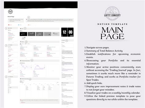 Top Free Trading Journal Templates in Notion | Notion Template Gallery