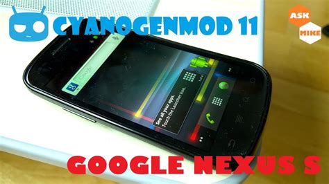 Google Samsung Nexus S I9020 Flash Lineage OS 11 CM 11 Custom ROM