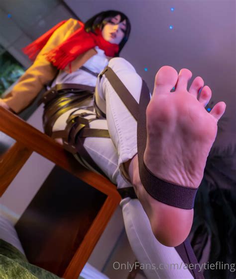 Aery Tiefling Mikasa Ackerman Cosplay Aery Tiefling Mikasa Ackerman 9 Porn Pic