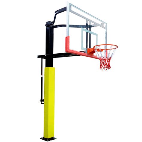 72 Inch Backboard Professional Outdoor In Ground Height Adjustable