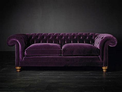 Purple Velvet Sofa Wholesale At Charles Howes Blog