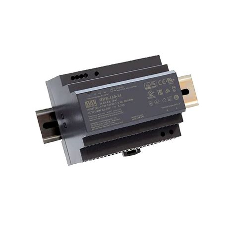 HDR-150-24, 24VDC 6.25A 150W Ray Montaj SMPS, Mean Well