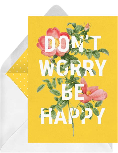 Dont Worry Be Happy Cards