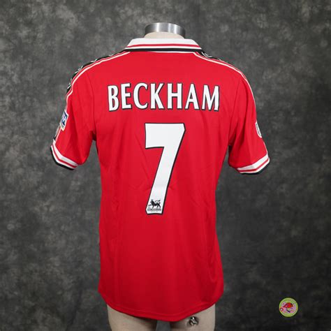 Manchester United Beckham Retro Jersey Adults Picante Jerseys