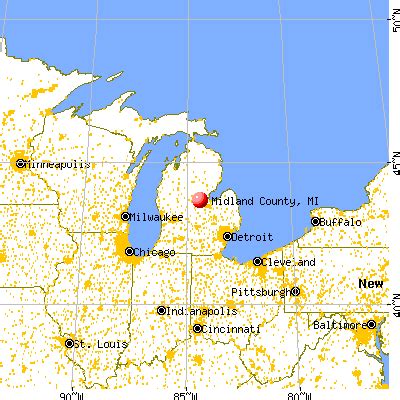 Midland County, Michigan detailed profile - houses, real estate, cost ...