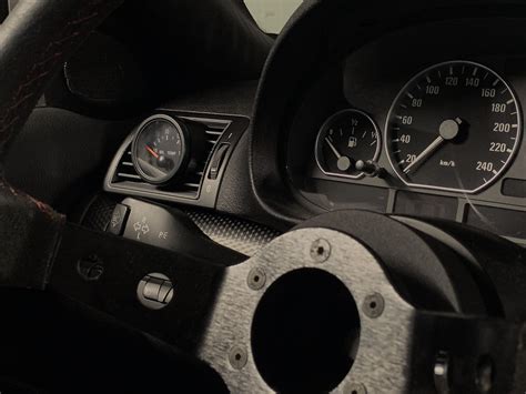 Stl File Bmw E46 52mm Gauge Pod Driver・template To Download And 3d