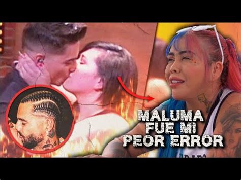 Yina Calder N Y Maluma La Historia De Un Beso Que Le Cost Caro Al