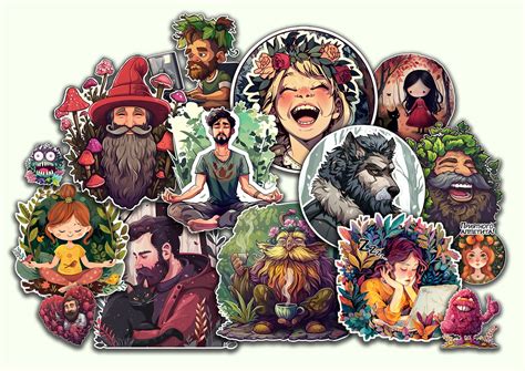 Набор стикеров в Телеграм :: Behance