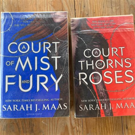 Court Of Thorns And Roses 2 Books Bundle Acotar And Acomaf Sarah J Maas Hobbies And Toys