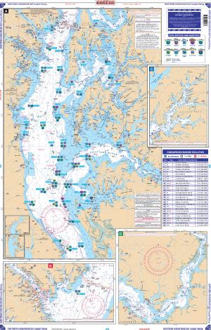 Chesapeake Bay Fishing Map - Living Room Design 2020