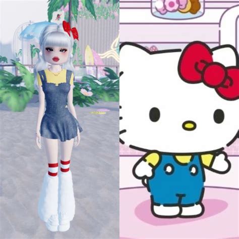 Dti Hello Kitty Em 2024 Jogos De Moda Vestida Para Impressionar Jogo Da Moda