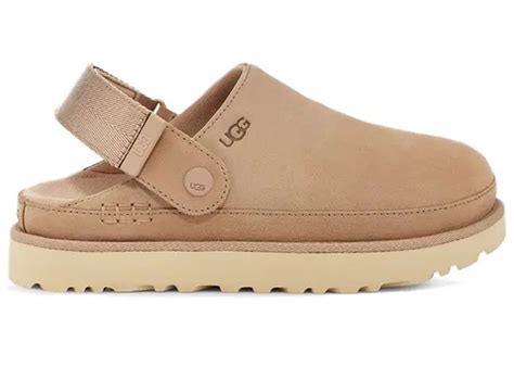 Women S Ugg Goldenstar Clog Driftwood Sneakers In Driftwood W