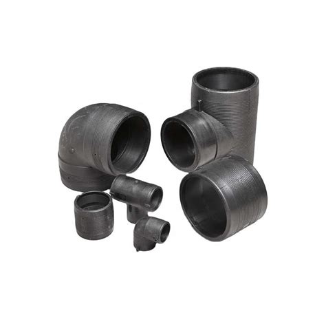 HDPE Butt Welding Socket PE Pipe Fittings Reducing Fitting Tee For