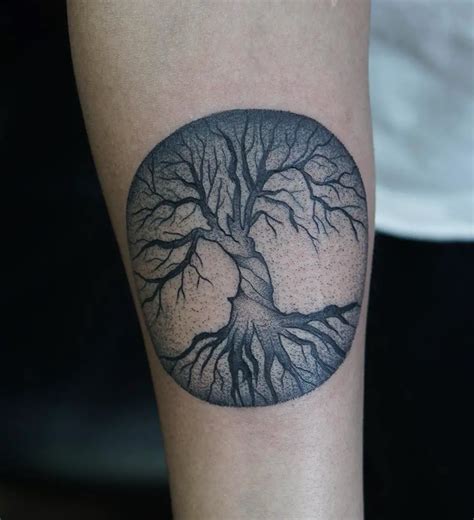 30 Ideas De Tatuajes Del Árbol De La Vida Y Sus Significados