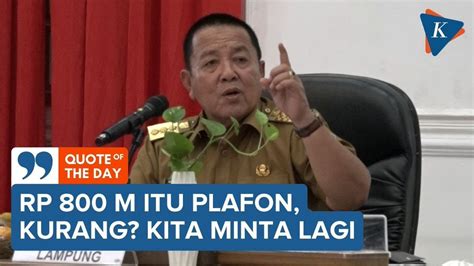 Kompas On Twitter Gubernur Lampung Arinal Djunaidi Akan Minta