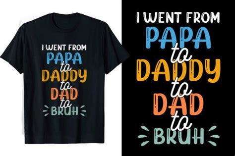 Fathers Day Funny T Shirts Graphic By Lakiaktertsd · Creative Fabrica