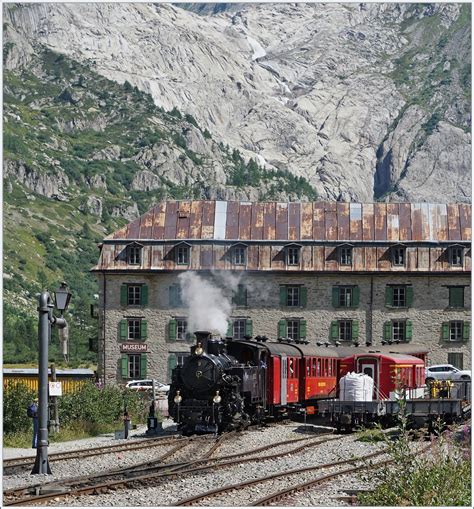 Als Ich Kurz Vor Der Er Ffnung Des Furka Tunnels Ein Letztes Mal