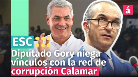 Diputado Sergio Moya niega vínculos con la red de corrupción Calamar