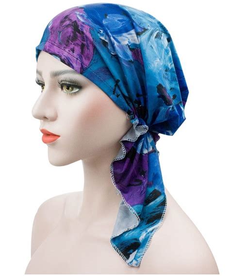 Cancer Scarf Adjustable Lined Pretied for Women with Chemo Hair Loss ...