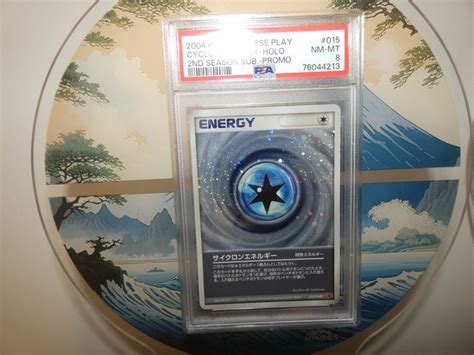 Carte Pok Mon Cyclone Holo Energy Play Promo Nd Season Psa Pokemon