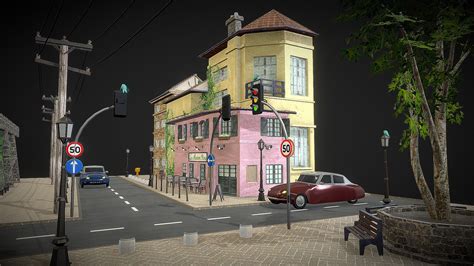 French Cafe 3d Model By Jake Schatzman Sjakemusic 0d34176