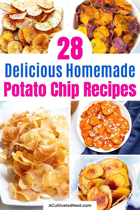 28 Delicious Homemade Potato Chip Recipes- Did you know that it's ...