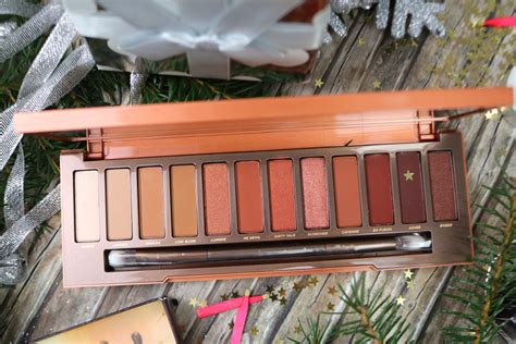 Glam Shine Beautyblog Urban Decay Naked Heat Palette Swatches AMU