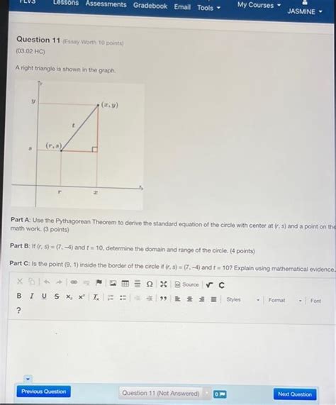 Solved Lessons Assessments Gradebook Email Tools My Courses Chegg